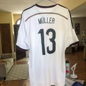 Müller 2014 German National Soccer Team jersey